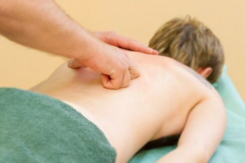 масажа за торакална остеохондроза