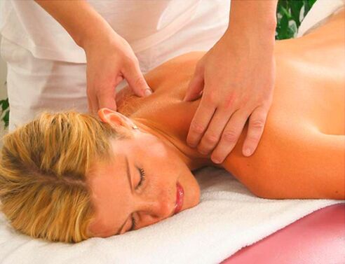 терапевтска масажа за цервикална остеохондроза
